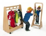 Freestanding Mirror and Dress Up Trolley Kit