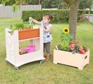 Outdoor Mini Garden With School Planter