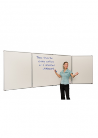 Space saving Fold out Whiteboard Writing Board