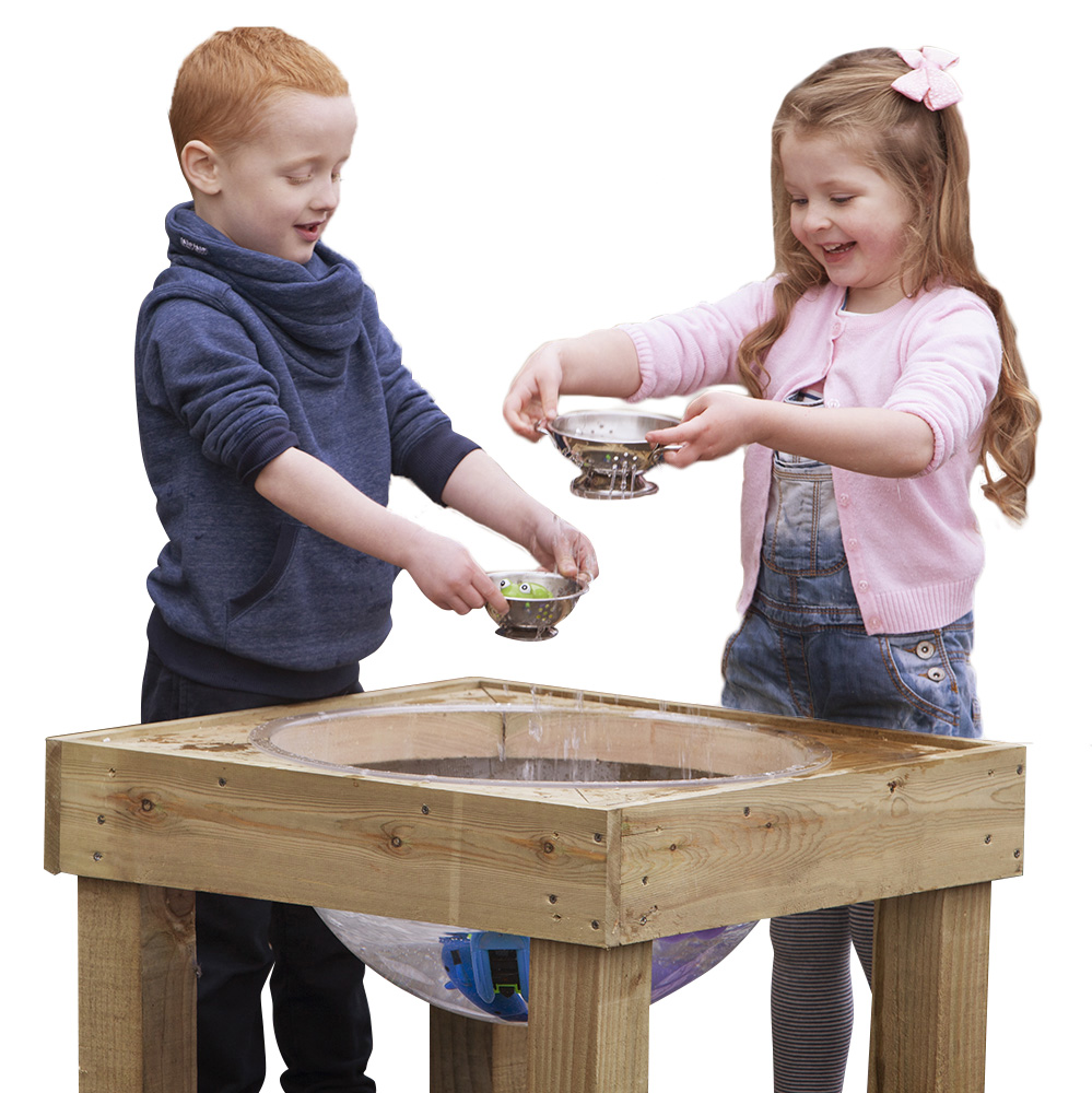 wooden water play table