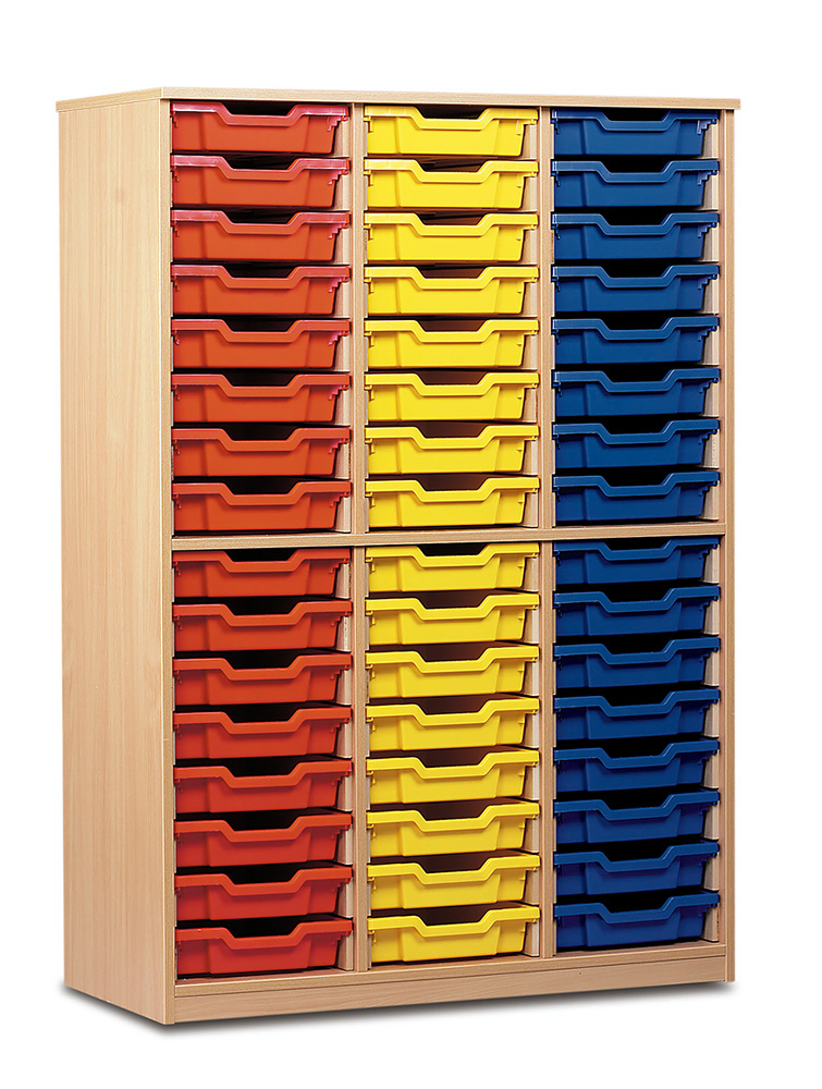48 Shallow Tray Storage Cupboard Early Learning Furniture