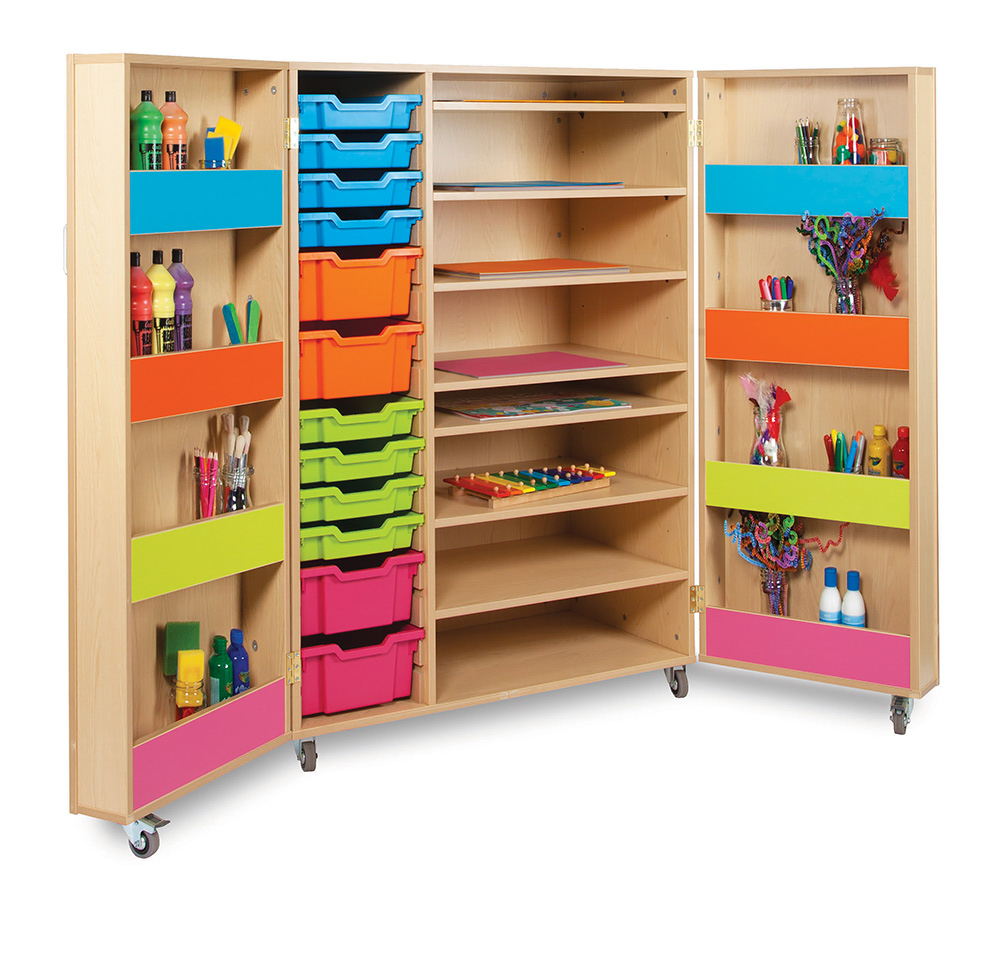 Bubblegum Art Cupboard Early Learning Furniture
