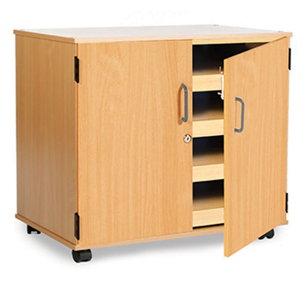 4 Drawer A1 Paper Storage Unit Early Learning Furniture