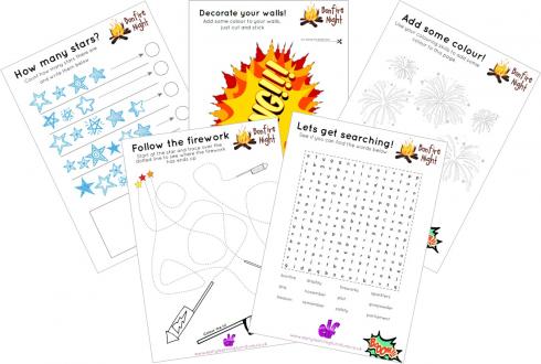 Bonfire Night Printable Activities And Worksheets Free Teaching