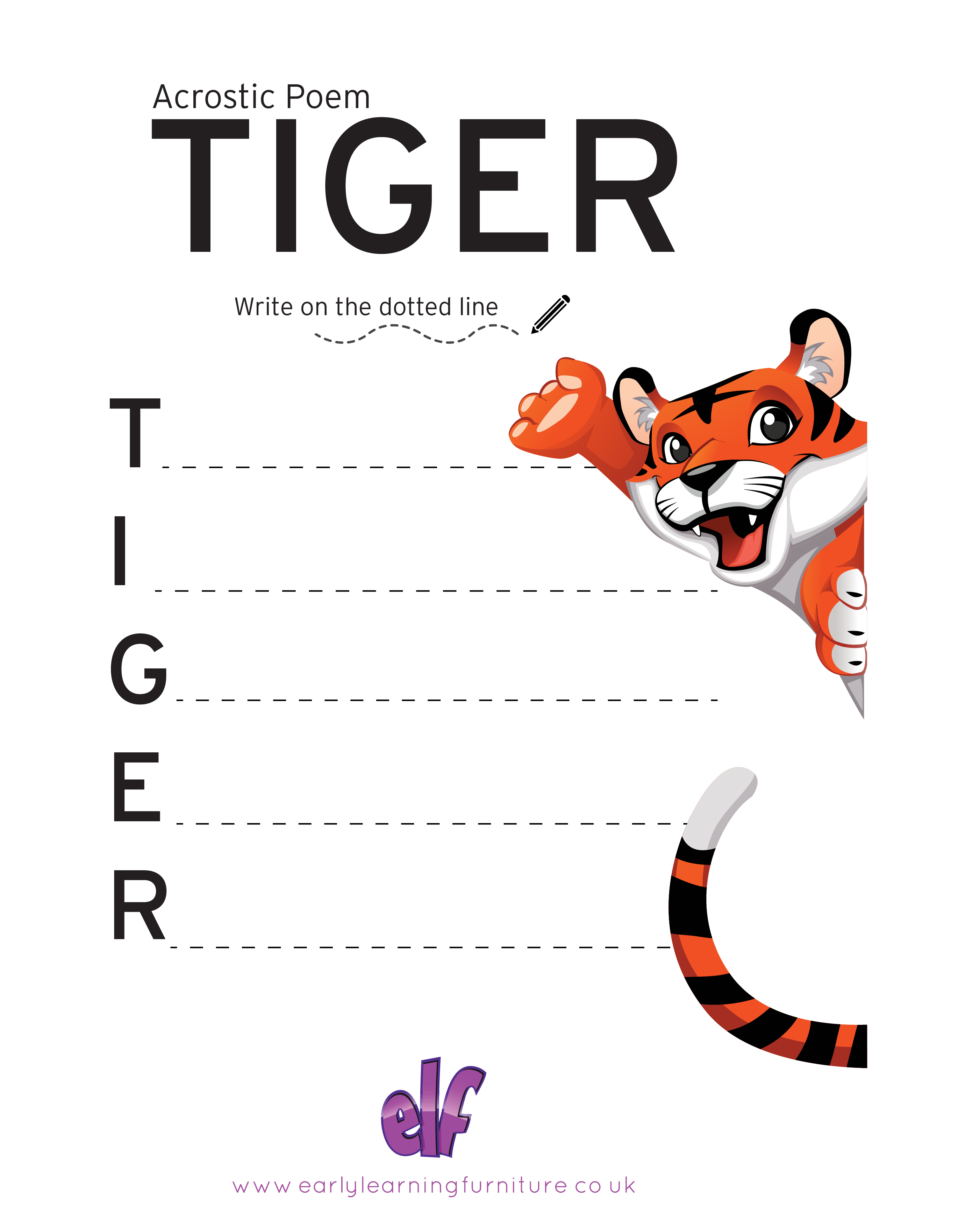Acrostic Poem Templates for Children Animals FREE Teaching Resource