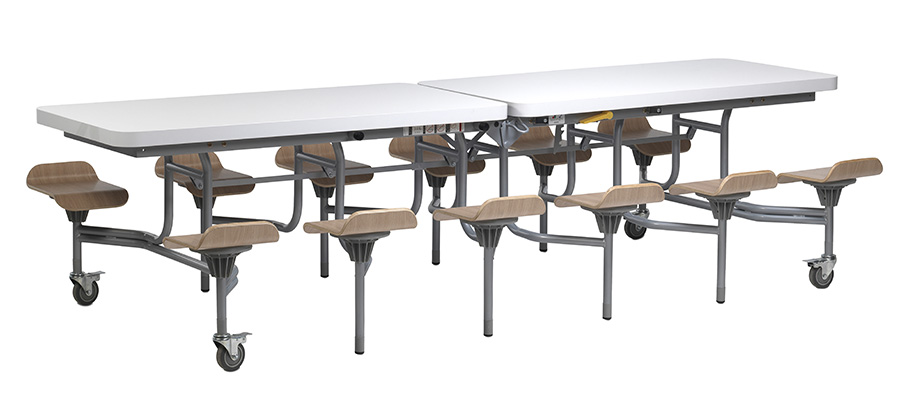 School Dining Tables Room Furniture Primo Contemporary Folding Table Mobile Seating Unit