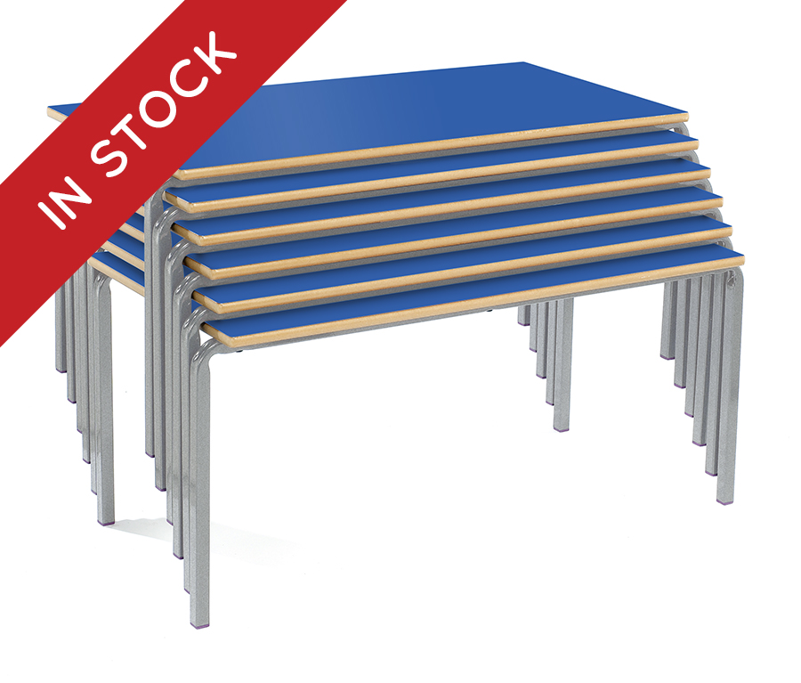 In Stock Crush Bent Stacking School Desks Pack Of 4 Early