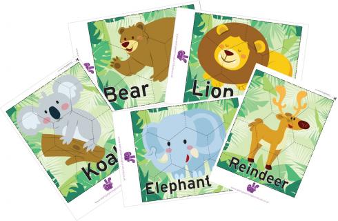 printable jigsaw puzzles animals