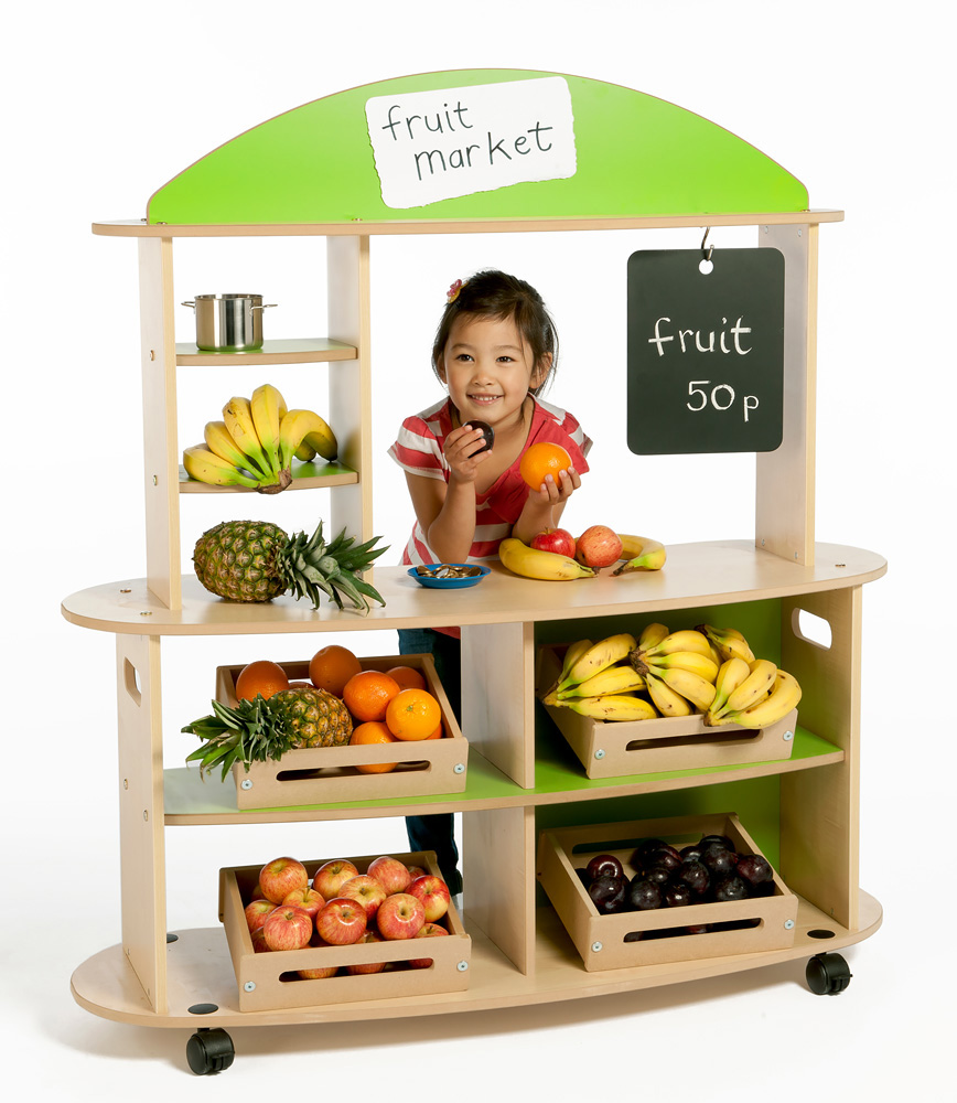 early learning centre wooden market stall