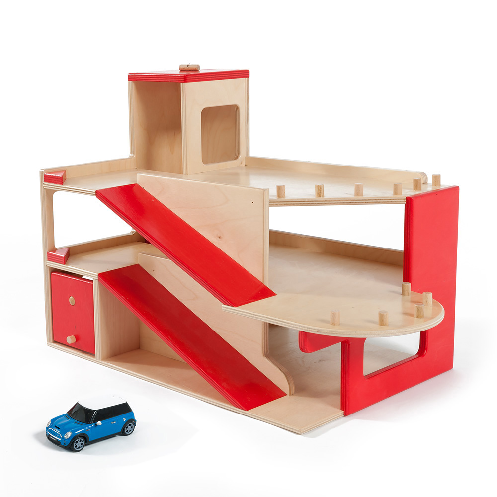 wooden toy garage uk