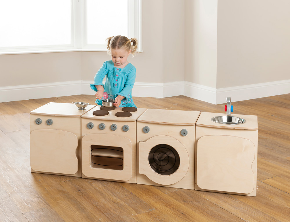 play kitchen with washer